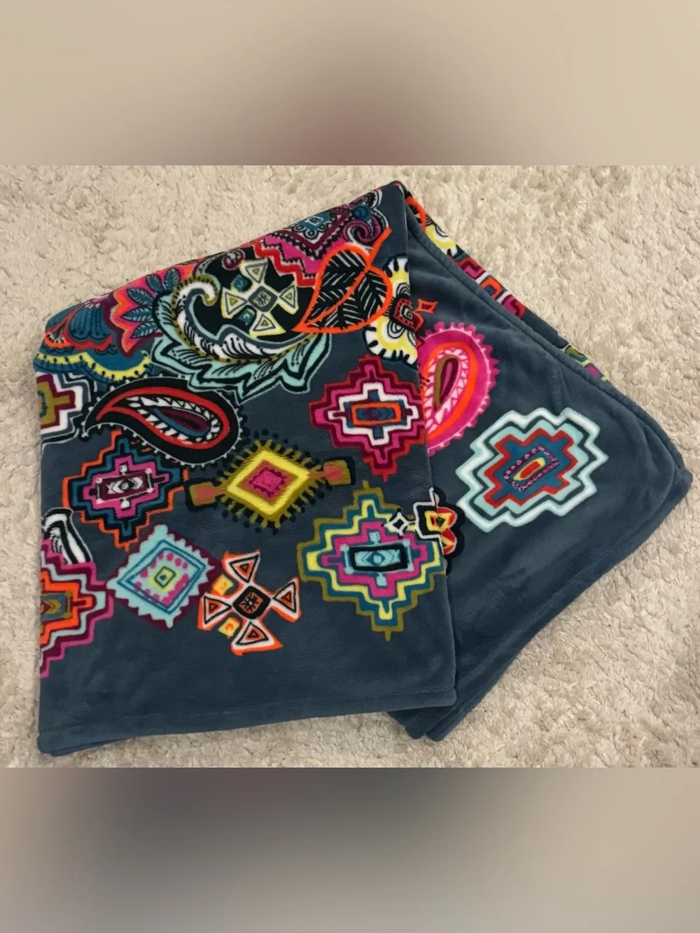 Vera Bradley Plush Throw Blanket